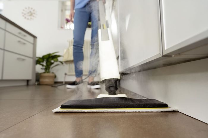 Парова швабра Karcher безпровідний SC 3 Upright, 220-240Вт, конт пил -0.5л, білий