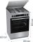 Плита Gorenje комби, 71л, 60x60см, дисплей,  чугун, с крышкой, программатор IconLed,нерж