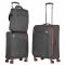 Рюкзак дорожный 2Е Trek, Cabin size, полиестр, EXP, 17/23л, с отсеком для ноутбука 16",  серый