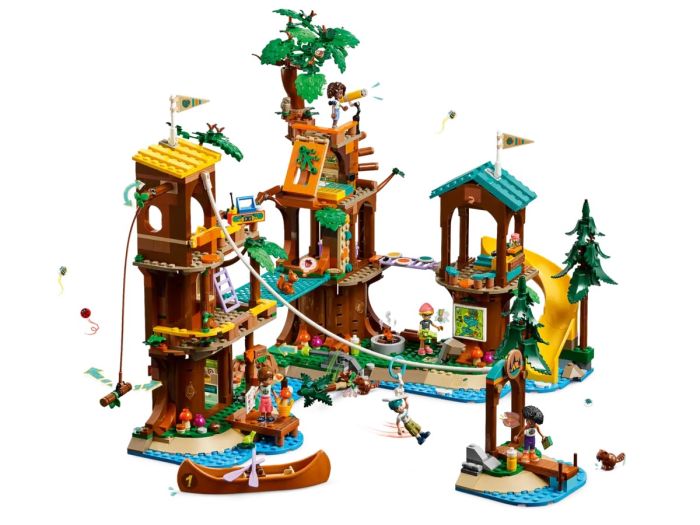 Конструктор LEGO Friends Домик на дереве в приключенческом лагере
