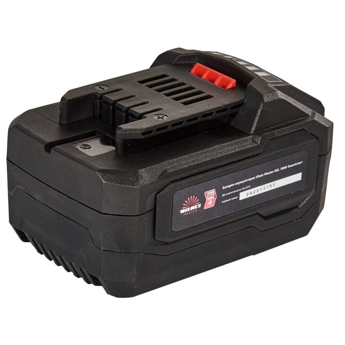 Аккумулятор Vitals Master ASL 1840 SmartLine+ 18В 4.0А·час 0.7кг