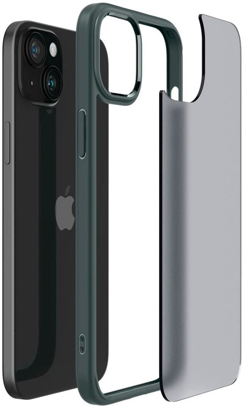 Чохол Spigen для iPhone 15, Ultra Hybrid, Frost Green