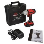 Гайковерт ударний акумуляторний Vitals Master AT 1825 Kit SmartLine+ 18В 1х2А·год 2800об/хв 250Нм квадрат1/2" кейс 3.2кг