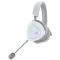 Гарнитура игровая ASUS ROG Delta II, 3.5мм/BT/WL, RGB, 2м, moonlight white