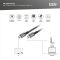 Кабель DIGITUS HDMI (M/M), 8K, Ultra High speed/Ethernet, 3м, чорний