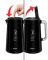 Електрочайник Tefal DIGITAL, 1.7л, LED дисплей, з подвійними стінками, глянець, чорний