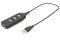 Концентратор DIGITUS USB 2.0, 4 порти, пасивний, чорний