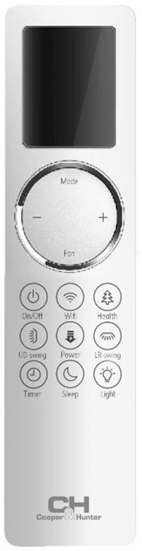 Кондиционер Cooper&Hunter Nature 25м2 инвертор 9000BTU 2.7кВт A+++/A+++ -25°С Wi-Fi R32 белый