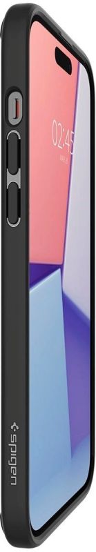 Чохол Spigen для iPhone 15, Ultra Hybrid, Matte Black