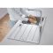 Мойка кухонная Grohe K500 прямоугольная, с крылом, 1000x500x200мм, врезная, нержавеющая сталь.