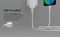 Кабель USB-A > USB-C зарядки/синхронизации Belkin, 2м, Type-C, силиконовый, с клипсой, белый