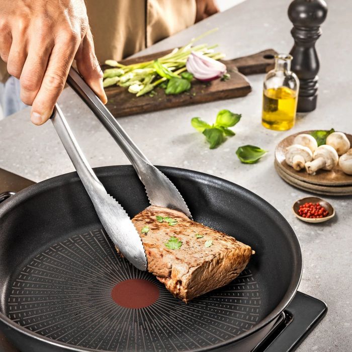 Сковорода Tefal Excellence Fusion, 26см, алюміній, бакеліт, чорний