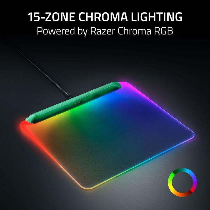Ігрова поверхня Razer  Firefly V2 Pro, М (360х278х4.6мм), RGB, Phantom Green Ed.