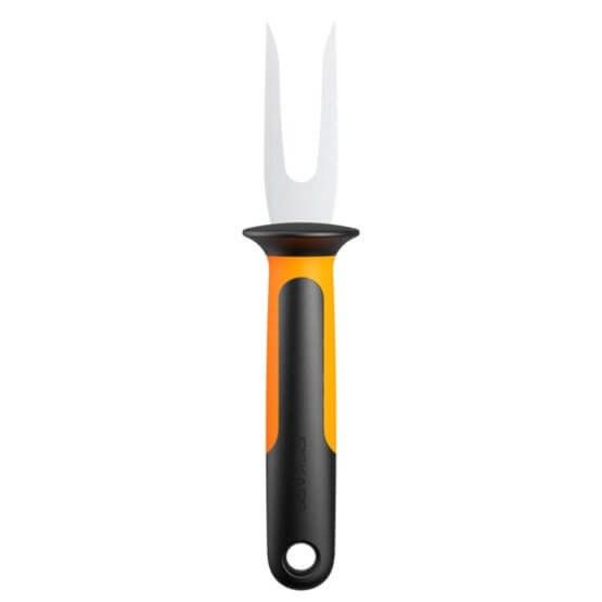 Вилка для рыбы Fiskars Functional Form, 19см, нержавеющая сталь, пластик, черный