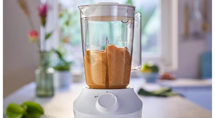 Блендер Philips стационарный 3000 series 450Вт, чаша-1900мл, чопер, импульсный режим, белый
