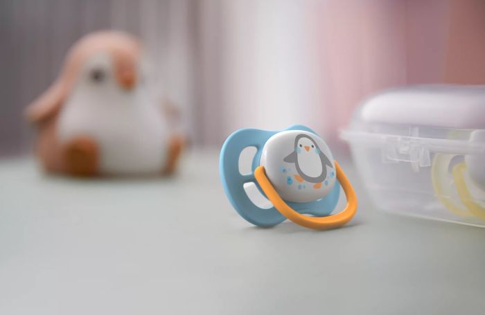 Пустушка Avent Ultra Air 0-6міс, ортодонтична, 2шт, Animal для хлопчиків