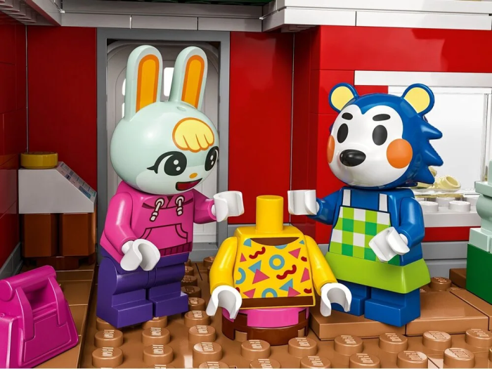 Конструктор LEGO Animal Crossing Магазин одежды, который пренадлежит Able Sisters