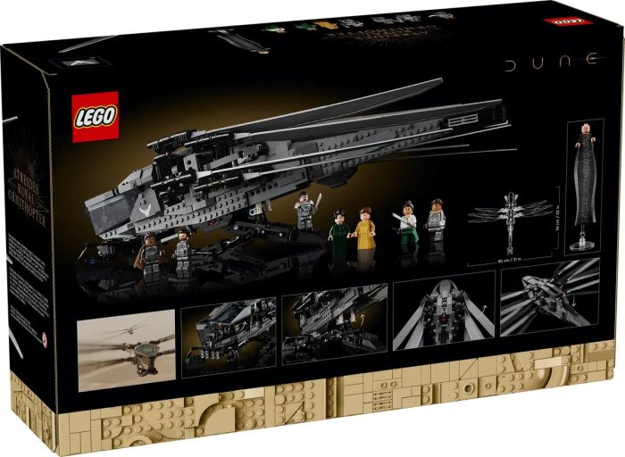 Конструктор LEGO Icons Дюна. Королевский орнитоптер Атридов