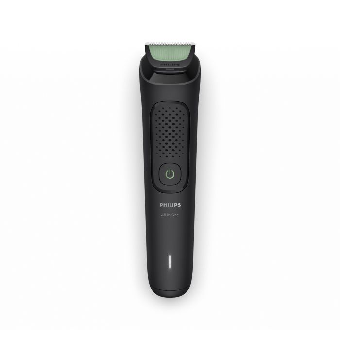 Триммер універсальний Philips Series 3000 для бороды и усов, акум., сталь, черный