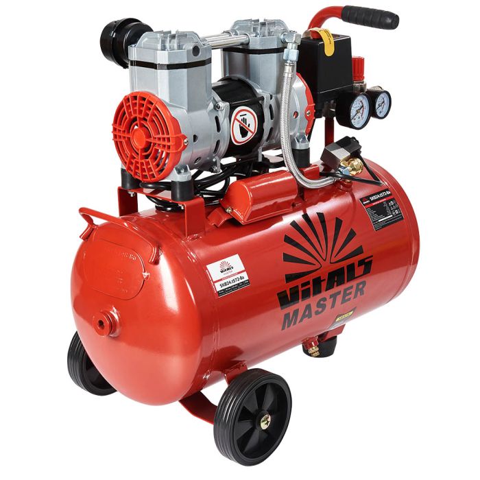 Компресор автомобільний Vitals Vitals Master SKB24.t572-8a 230В 0.95кВт 8бар 79/48л/хв 15кг