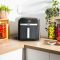 Мультипіч Tefal Easy Fry Mega Compact, 1700Вт, чаша-7.5л, сенсорне керув., 8 програм, пластик, чорний