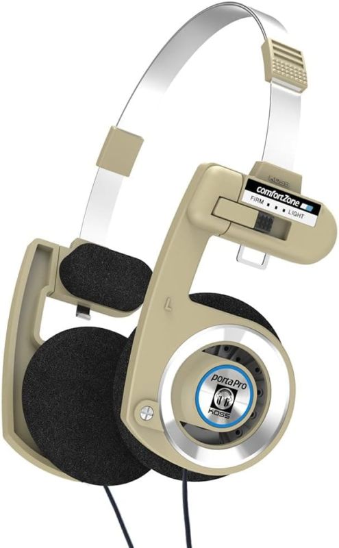 Наушники On-ear Koss Porta Pro Classic 3.5 mini-jack, Mic, 1.2м, Бежевый