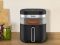 Мультипіч Tefal Easy Fry Infrared, 1850Вт, чаша-7л, сенсорне керув., 8 програм, з віконцем, пластик, чорний