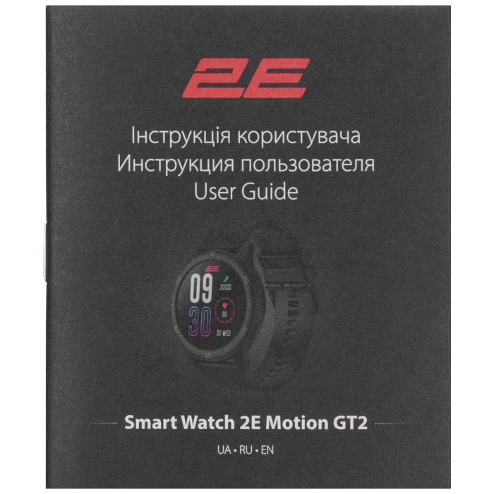 Смарт-часы 2E Motion GT2 47mm Black