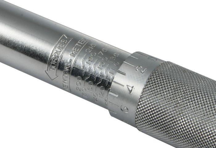 Ключ динамометрический Tolsen Профи, 1/2", CrV, 470мм, 40-210Нм