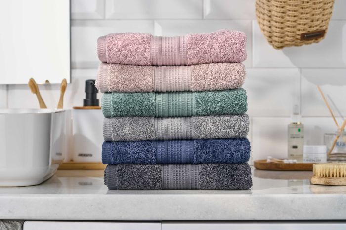 Полотенце махровое Ardesto SuperSoft 70х140см, 100% хлопок, бежевый