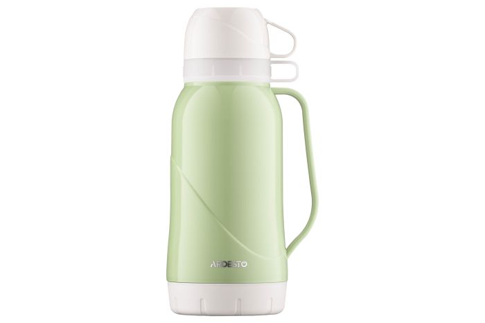 Термос Ardesto Gemini Gourmet, 1800мл, пластик, боросиликатное стекло, зеленый