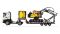 Конструктор LEGO Technic Вантажівка Volvo FMX і Електричний екскаватор EC230