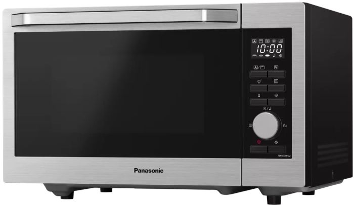 Мікрохвильова піч Panasonic, 30л, 1000Вт, гриль, конвекція, дисплей, нерж