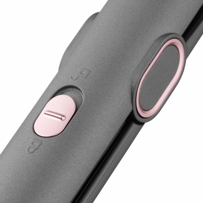 Плойка для завивки волосся Ardesto Pink Touch, 55Вт, 100-200C, кераміка, сірий+рожевий