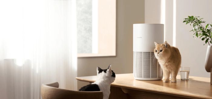 Очисник повітря Xiaomi Smart Pet Care Air Purifier EU, 27м2, 230м3/год, HEPA +вугільний фільтр, датчик якості повітря, білий