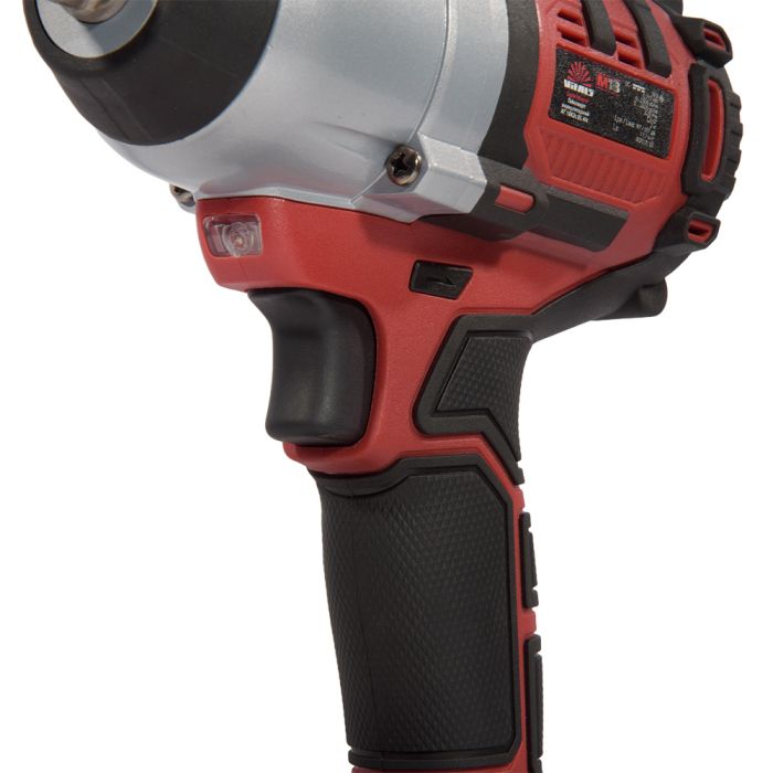 Гайковерт ударний акумуляторний Vitals Master AT 1862c BL Kit 18В акб 1х4.0А·год до 2300об/хв 2600уд/хв 650Нм квадрат 1/2" ЗП кейс 2.65кг