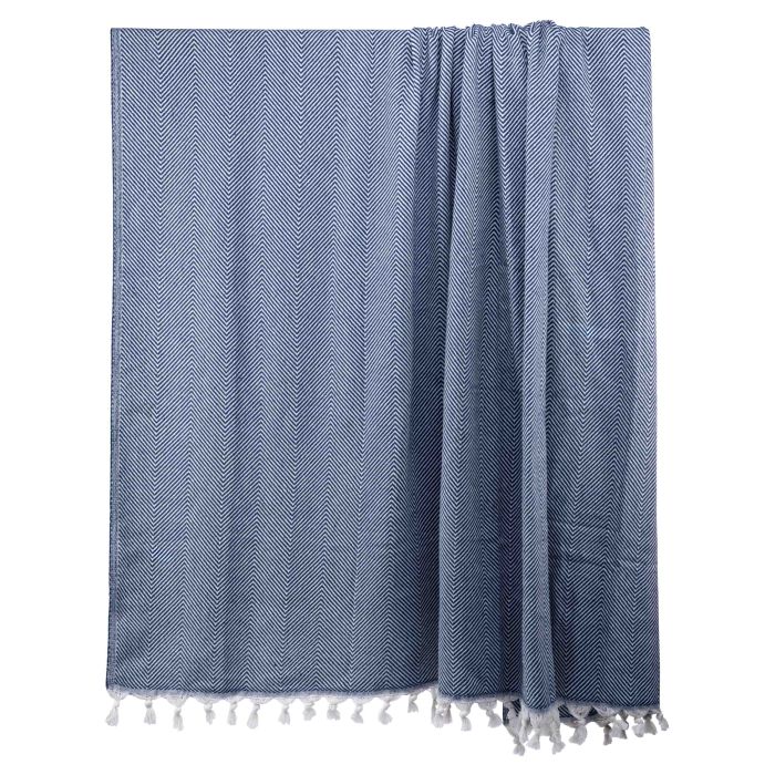 Плед Ardesto Summer 190х220см, 100% хлопок, синий