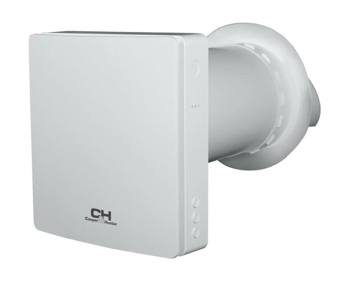 Рекуператор Cooper&Hunter Easy Vent 60м3/г Wi-Fi датчик СО2 Wi-Fi белый