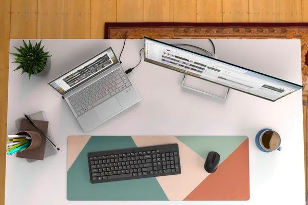 Комплект клавиатура и мышь HP 330, WL, EN/UK, чёрный