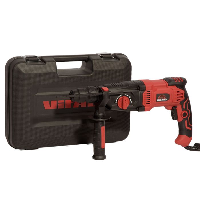 Перфоратор Vitals Master Ra 3010DSq 1050Вт 3Дж 0-5100уд/хв 0-1150об/хв SDS-plus кейс 5.6кг
