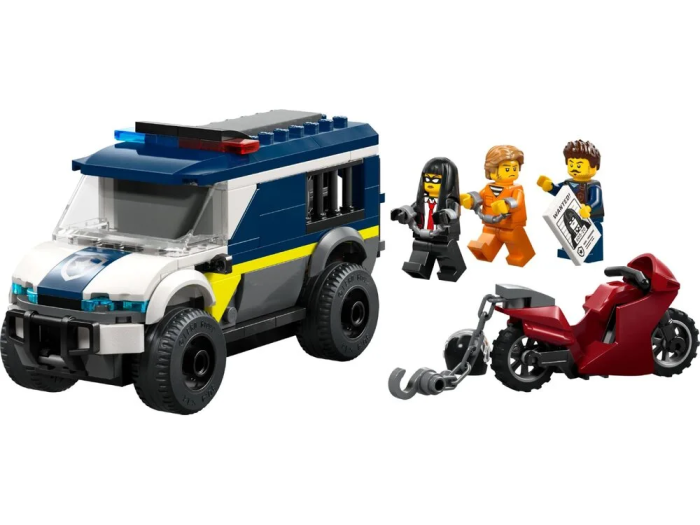 Конструктор LEGO City Полицейський фургон для перевозки заключенных