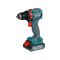Шуруповерт-дрель ударная аккумуляторная Konner&Sohnen KS ID20V-60 KIT 74 PLUS 20В 2х2А·час 60Нм 0-450·0-1900об/мин LED-свет ЗУ набор сверл и бит 74шт кейс 5.к