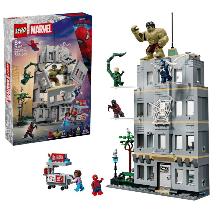 Конструктор LEGO Super Heroes  Епічна сутичка Людини-Павука проти Халка