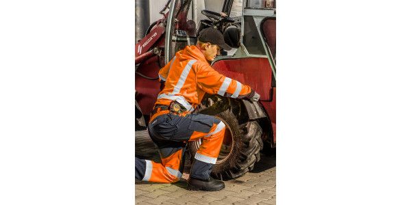 Бейсболка робоча Neo Tools, бавовна, посилена всередині захисними елементами, чорний