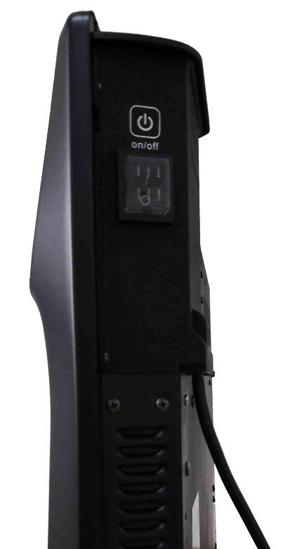 Конвектор електричний  Domestic Black  1500 Вт, 20 м2, IP24, ел. керування, чорний Cooper&Hunter CH-1500ED