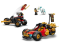 Конструктор LEGO Ninjago Комбіновані транспортні засоби Кая та Коула