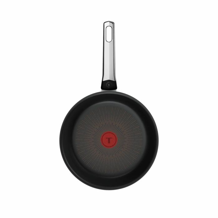 Сковорода Tefal Excellence Fusion,24см, алюміній, нержавіюча сталь, бакеліт, чорний