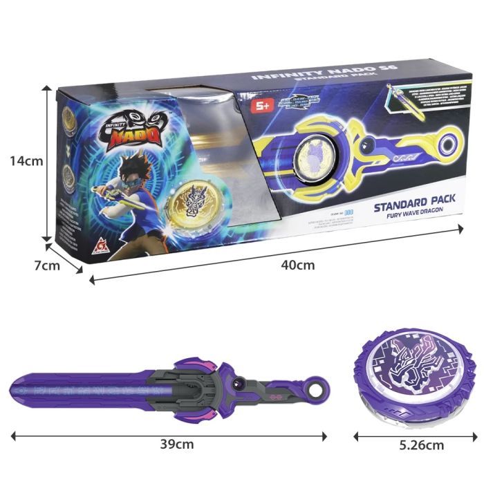 Волчок Infinity Nado VI Standard Pack Волшебный Дракон мира грез (Dream World Magic Dragon)
