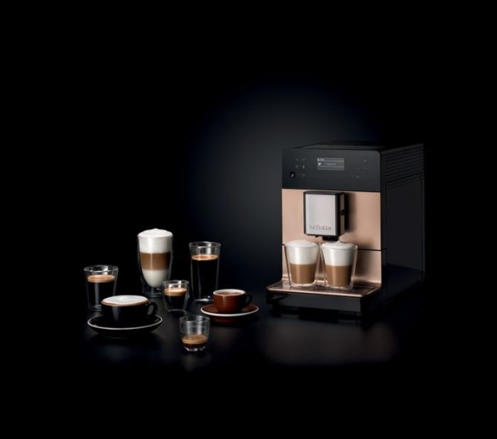 Кавомашина Miele CM 5510 1.3л, зерно + мелена, автомат.капучинатор, авторецептів - 12, рожеве золото