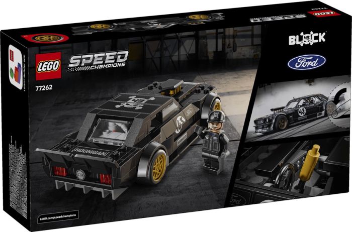 Конструктор LEGO Speed Champions Ford Mustang Hoonicorn V1 '65 Ken Block